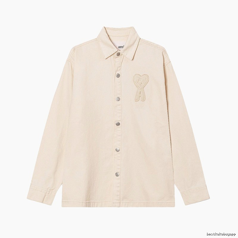 AMI Embroidered Love Style Shirt