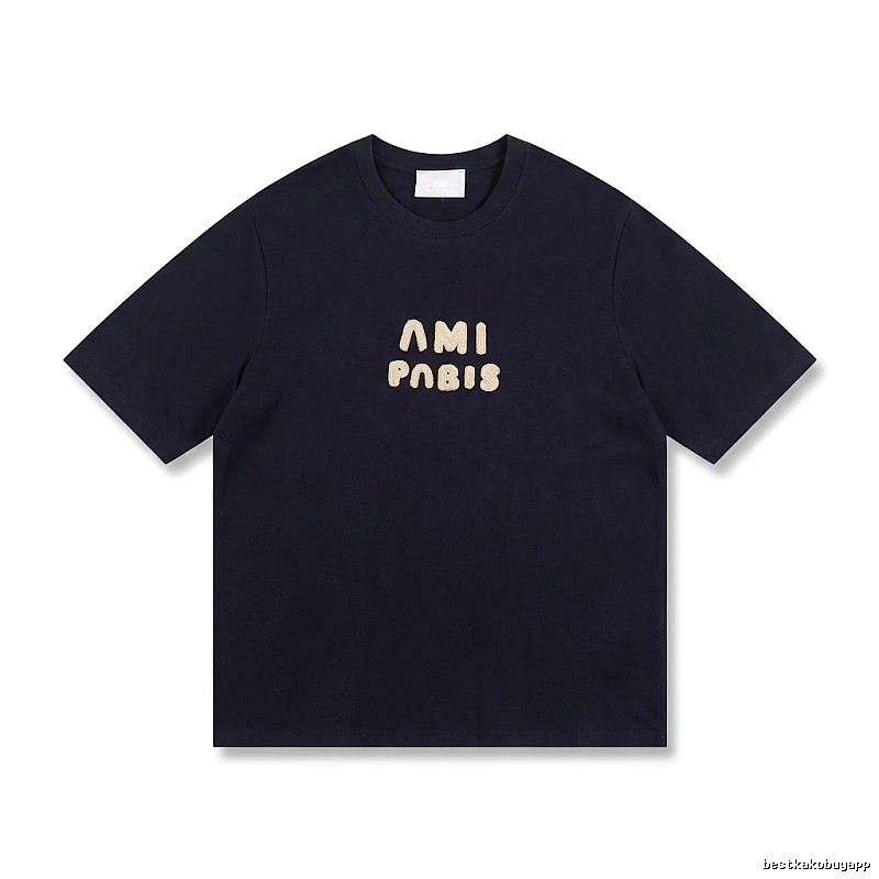 AMI Paris Alphabet Style T-shirt