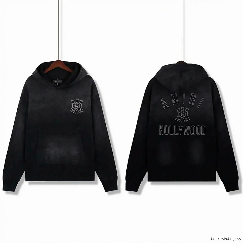 AMIRI Hollywood Collection Dark Style Hoodie