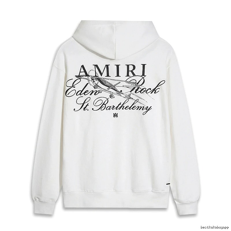 AMIRI Printed Casual White Sweatshirt