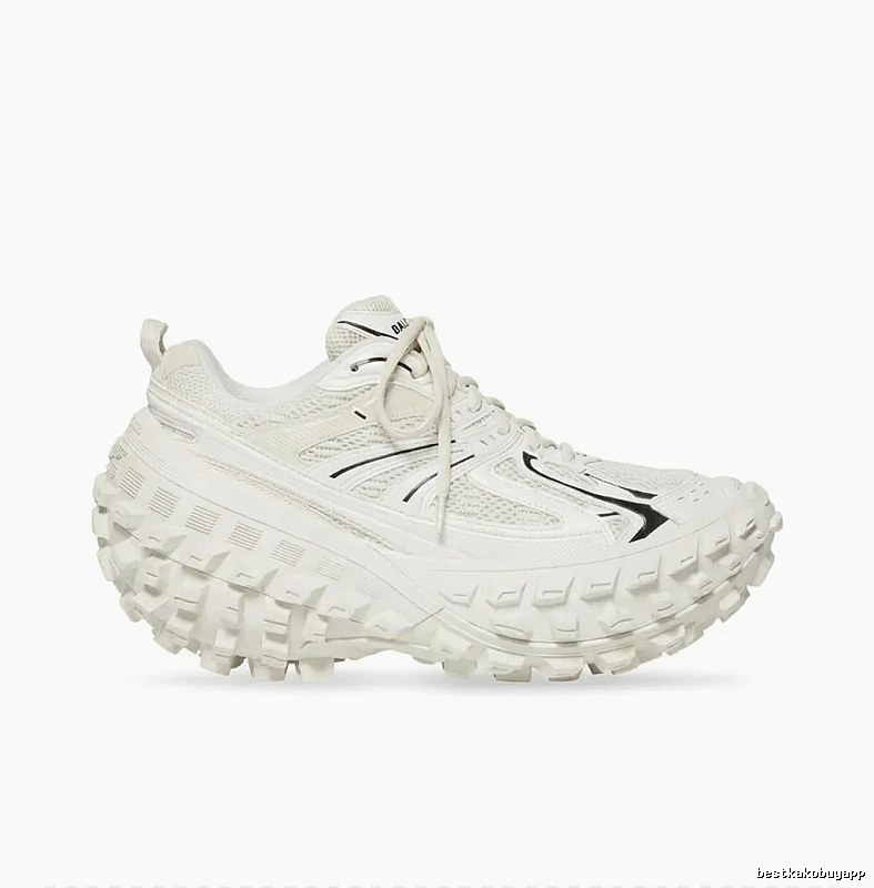 Balenciaga dad-style white shoes