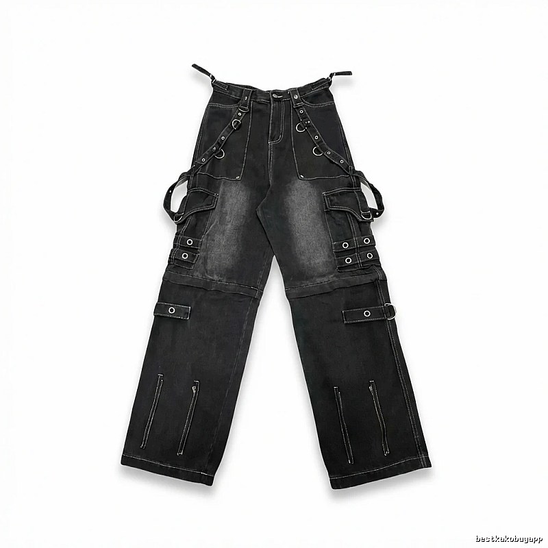 Balenciaga dark workwear style jeans