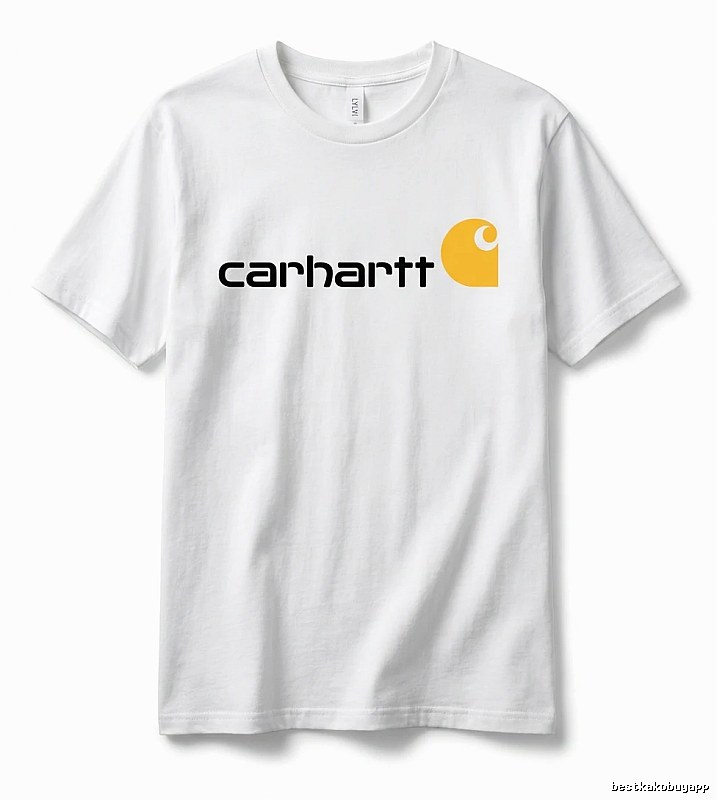 Carhartt Classic Simple Style White T-shirt