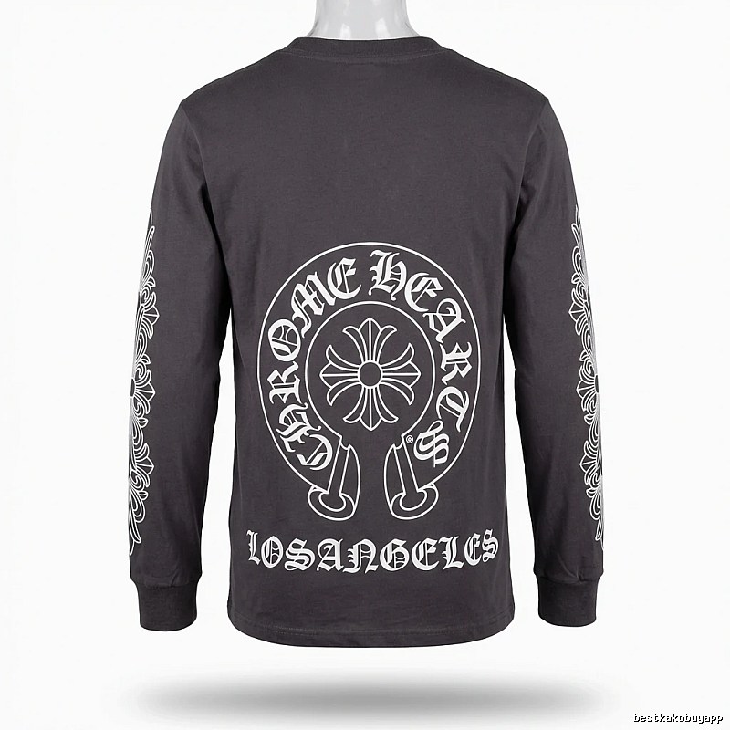 Chrome Hearts Print Dark Style Long-sleeve