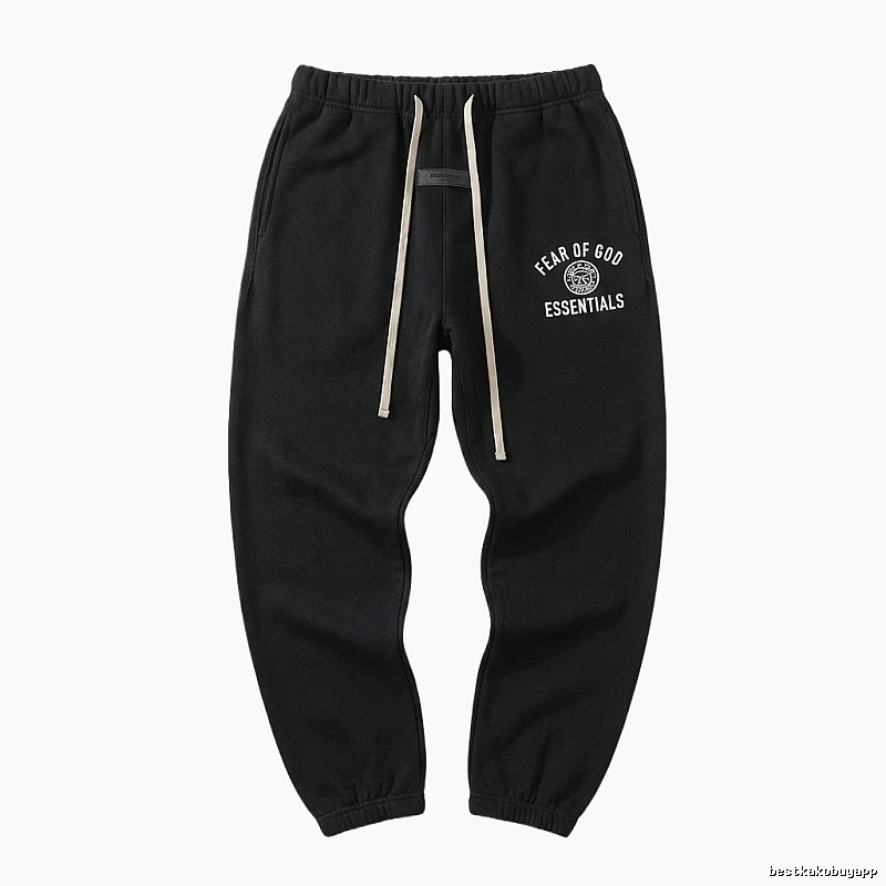 ESSENTIALS simple style black sweatpants