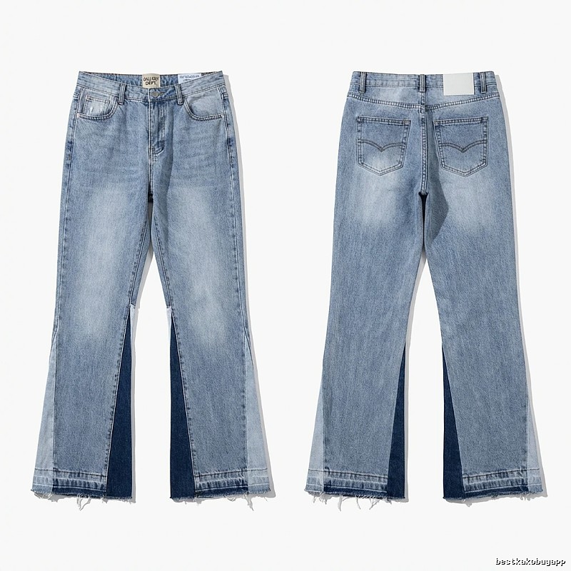 Gallery Dept. distressed light blue jeans
