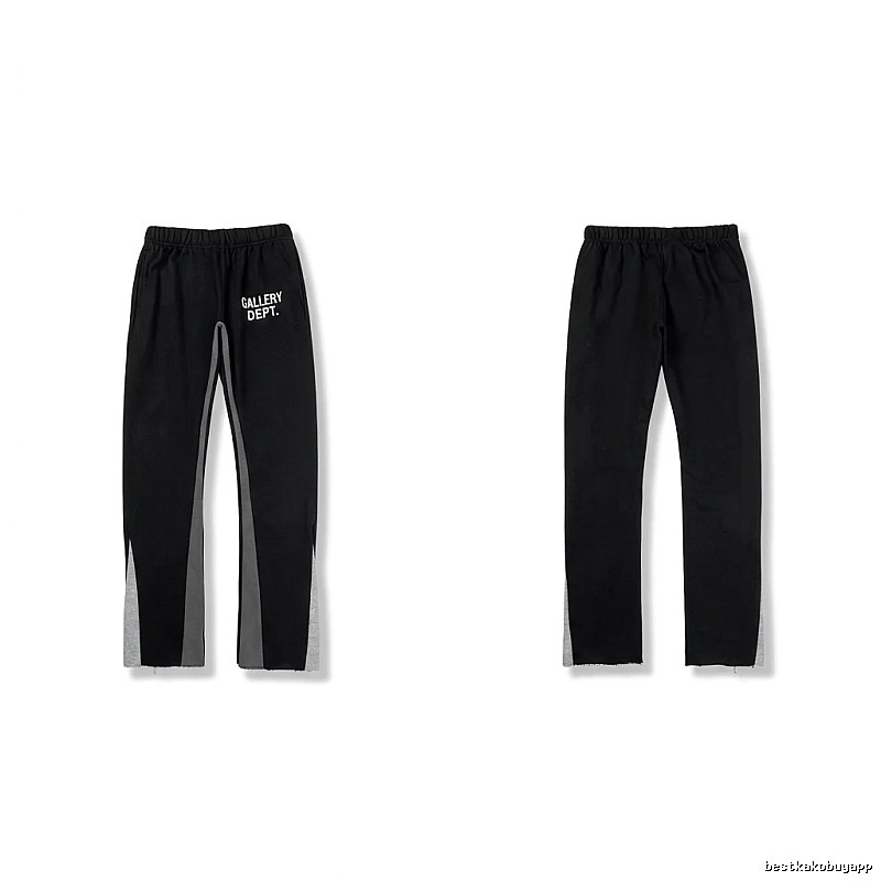 Gallery Dept. Patchwork Style Black Trousers