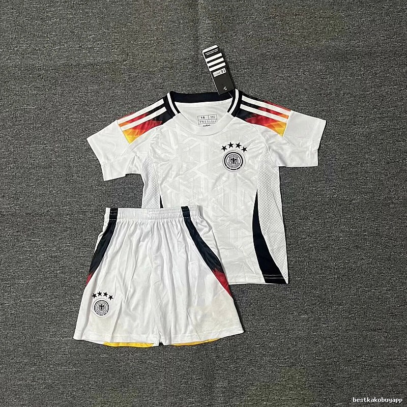 Germany Classic Soccer jersey set White Germany Football for Daily Styling