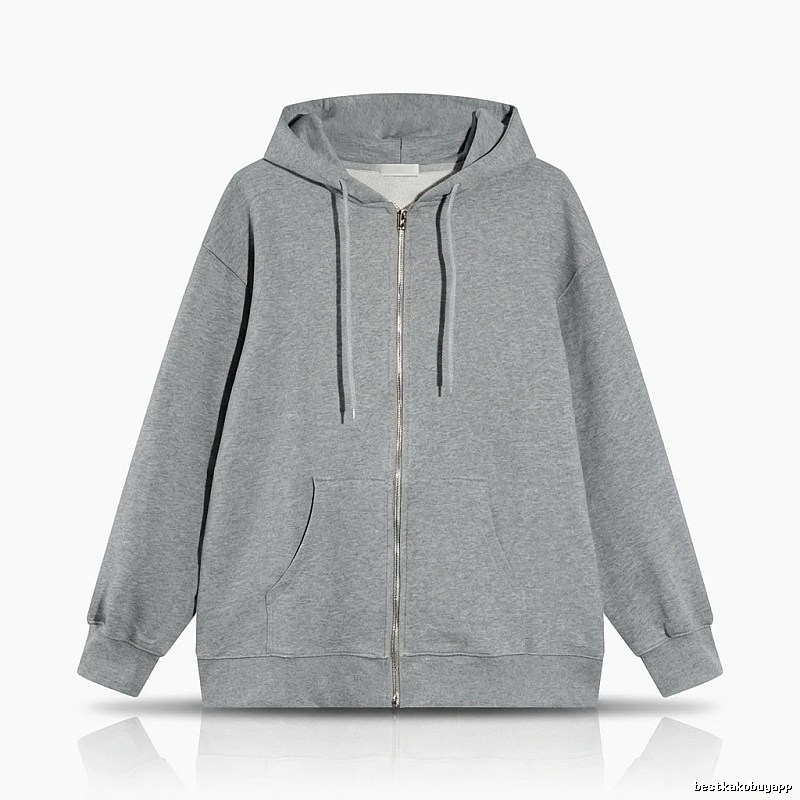 Other simple style hooded gray sweatshirt