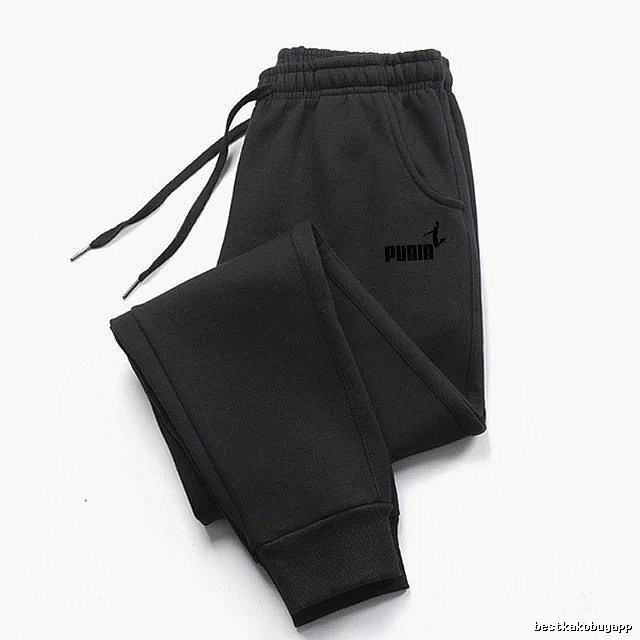 Puma Daily Sweatpants Black Drawstring Sweatpants for City Outfits