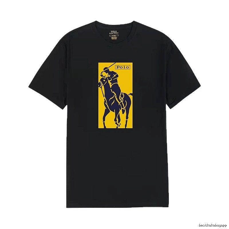 Ralph Lauren Polo-style black T-shirt