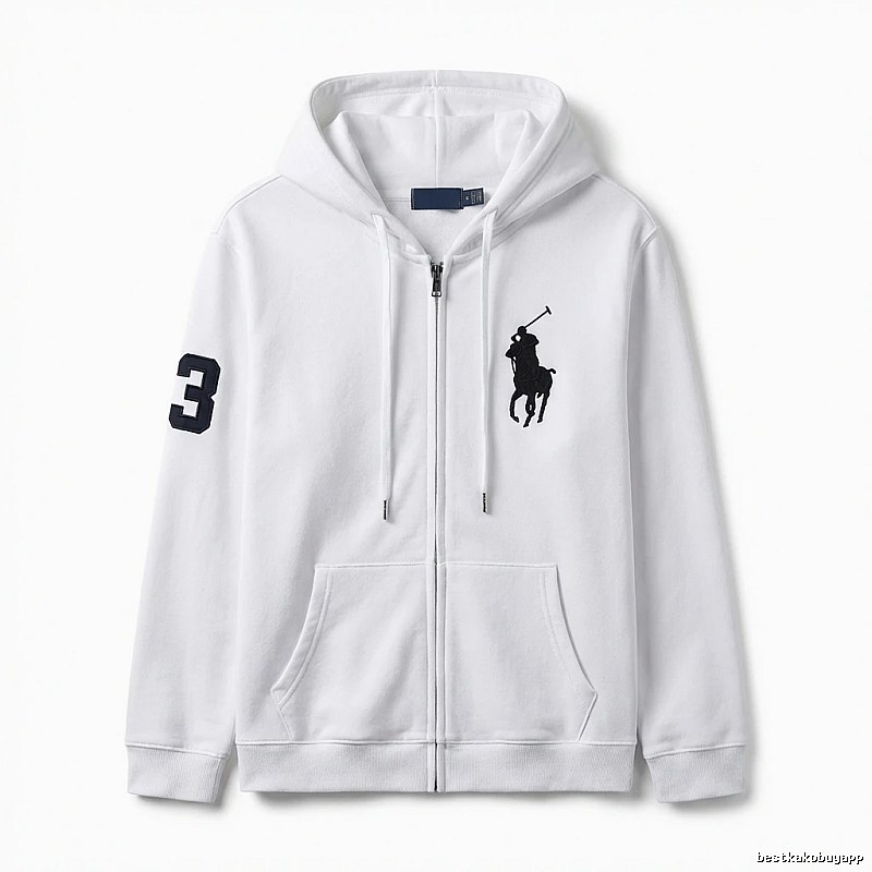 Ralph Lauren sporty white sweatshirt