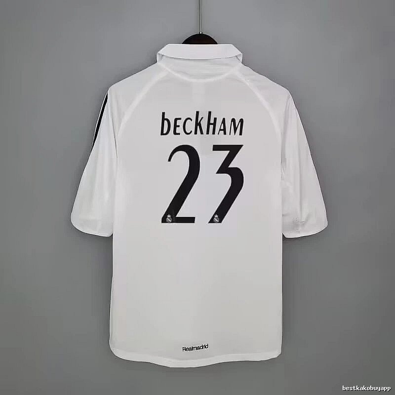Real Madrid Statement Retro Teka soccer jersey White Retro Football for Outdoor Plans