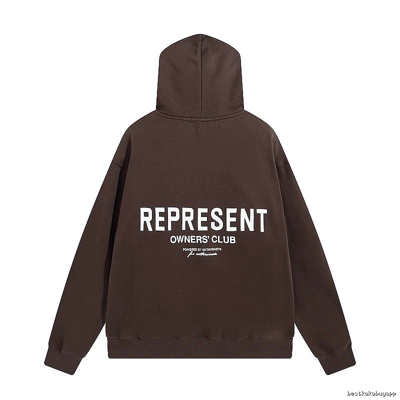 Represent Lightweight Owners Club hoodie Navy Large Represent for Trend Styling