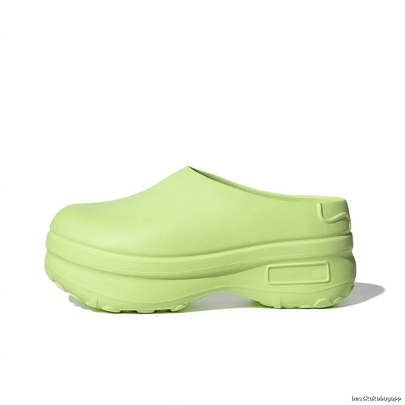 Yeezy thick-soled fresh style light green shoes