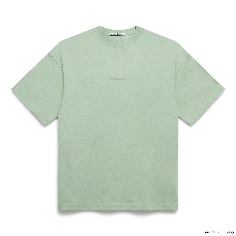 Acne Studios minimalist style light green T-shirt