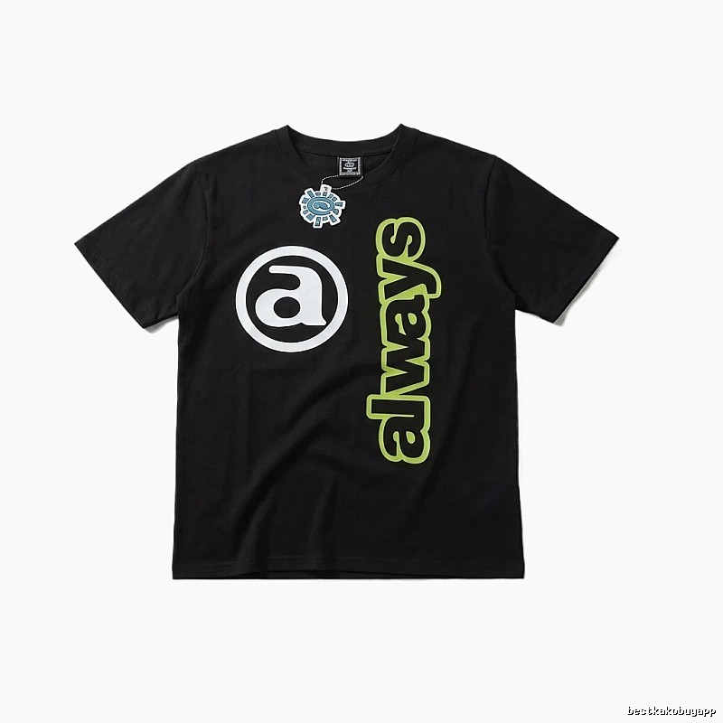 ADWYSD Letter Printing Short-sleeve Shirt