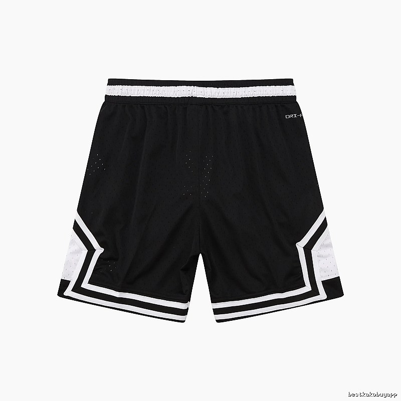 AJ Sporty Black and White Shorts
