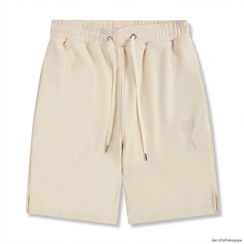 AMI casual style off-white shorts