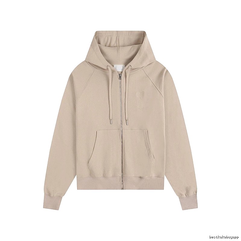 AMI Extremely Complex Style Beige Hoodie
