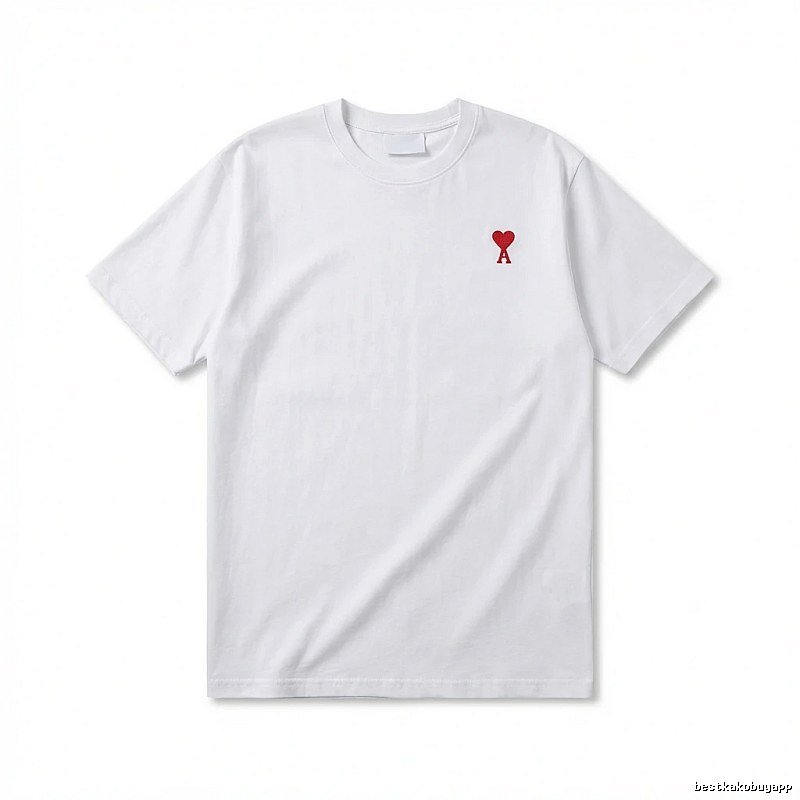 AMI Love Simple White T-shirt