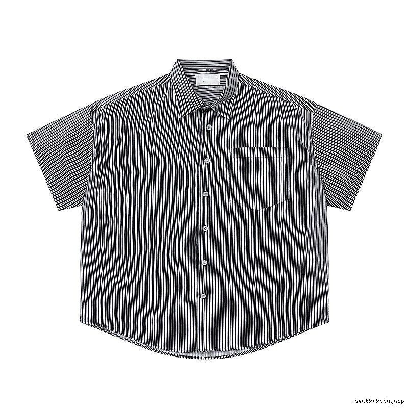 AMI striped retro-style shirt