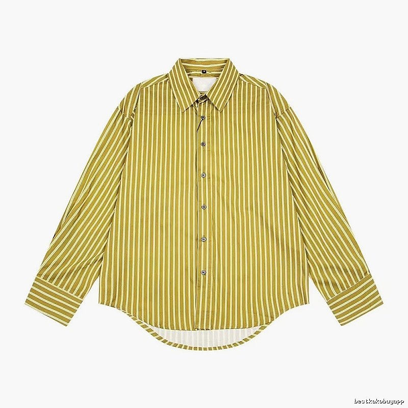 AMI striped retro-style shirt