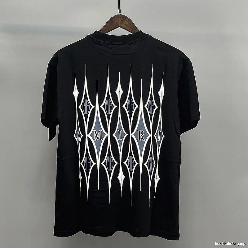 Amiri Black White Records Graphic T-Shirt Everyday Rotation