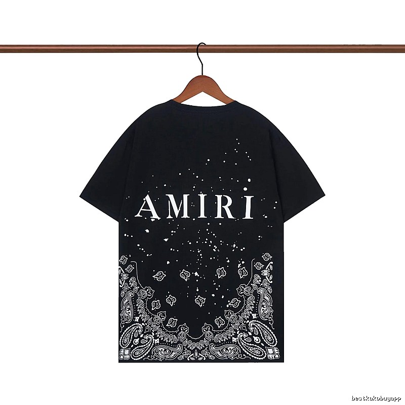Amiri Weekend Graphic T-shirt White Blue Amiri for Seasonal Looks