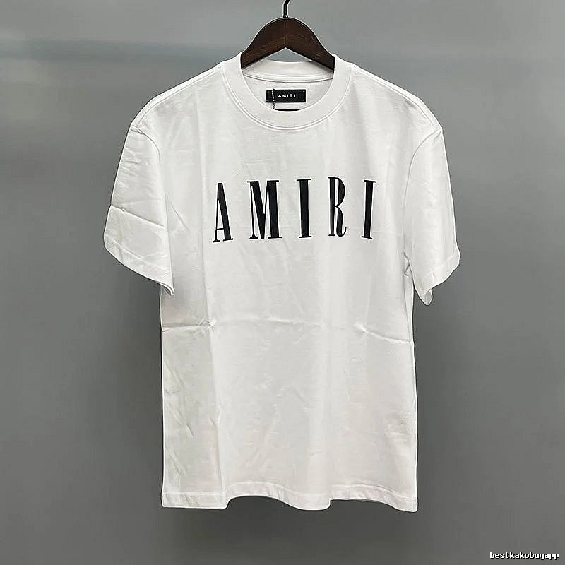 Amiri White Black Records Graphic T-Shirt Statement Graphic