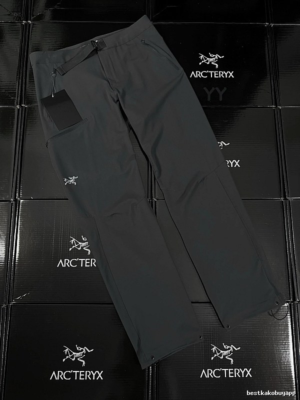 Arc'teryx Casual Technical Hiking Pants with articulated construction and a streamlined leg