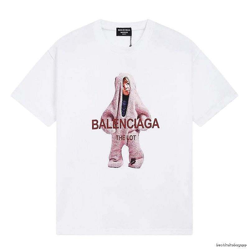 Balenciaga cartoon white T-shirt
