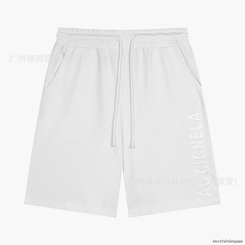 Balenciaga letter-style shorts