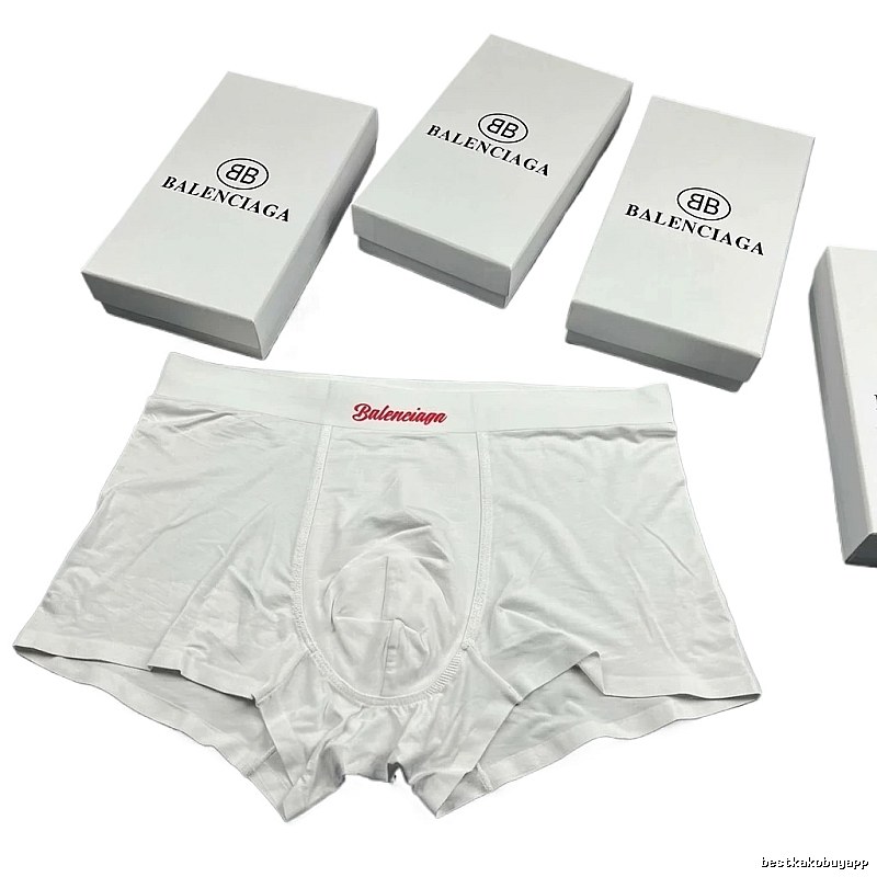 Balenciaga minimalist style white underwear