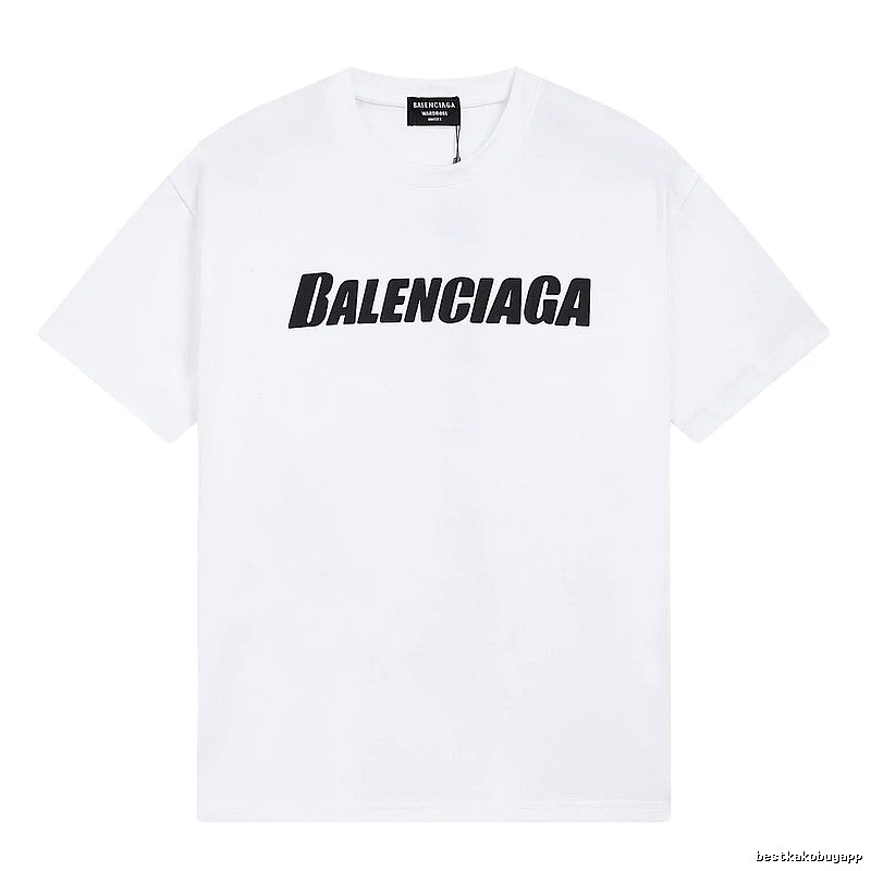 Balenciaga minimalist white T-shirt