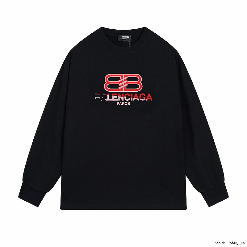Balenciaga PAROS series black T-shirt