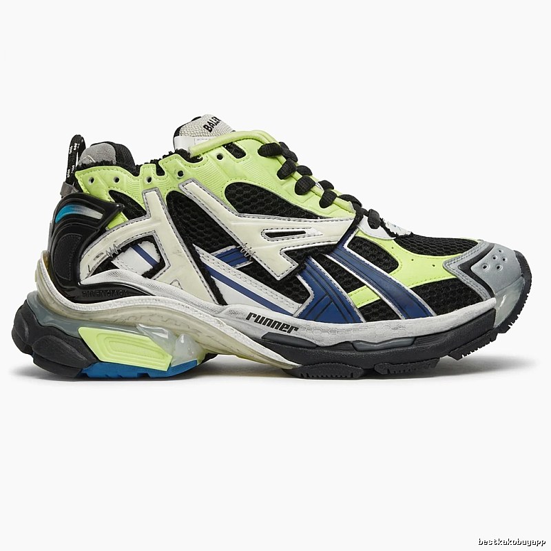 Balenciaga retro color-blocking sneakers