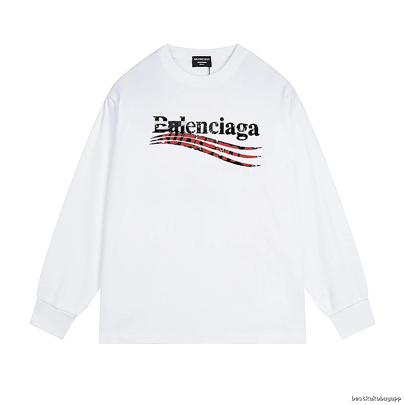 Balenciaga retro-style white T-shirt