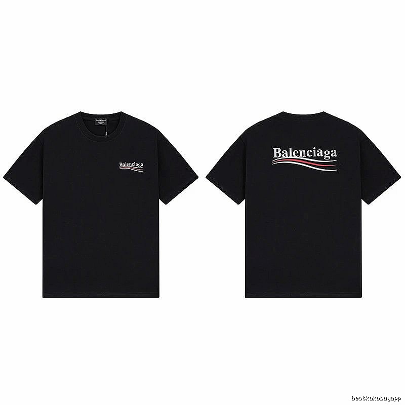 Balenciaga simple black short-sleeve