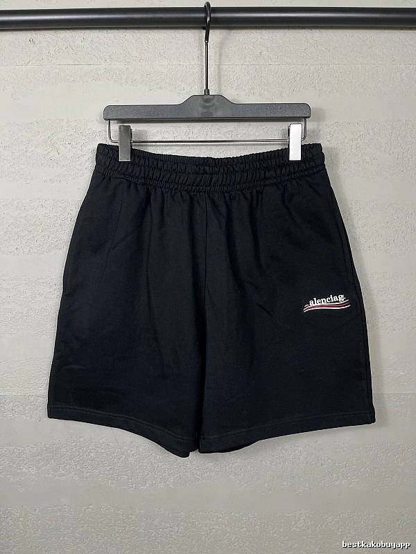 Balenciaga sporty black shorts