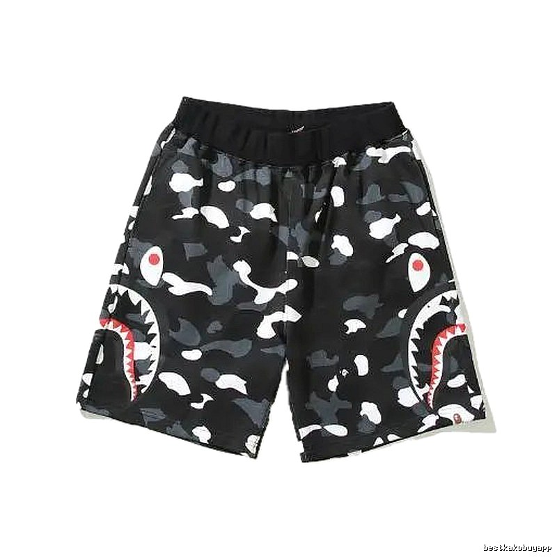 Bape Shark Camouflage Shorts