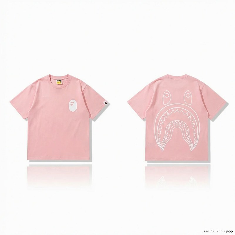 Bape Shark Series Pink T-shirt
