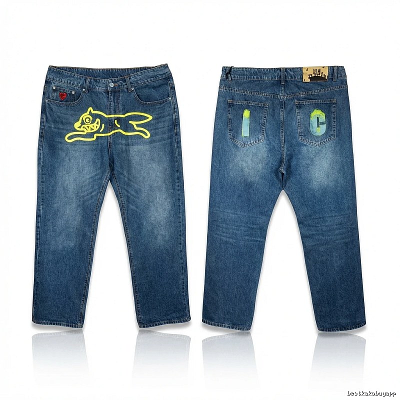 BBC graffiti-style jeans