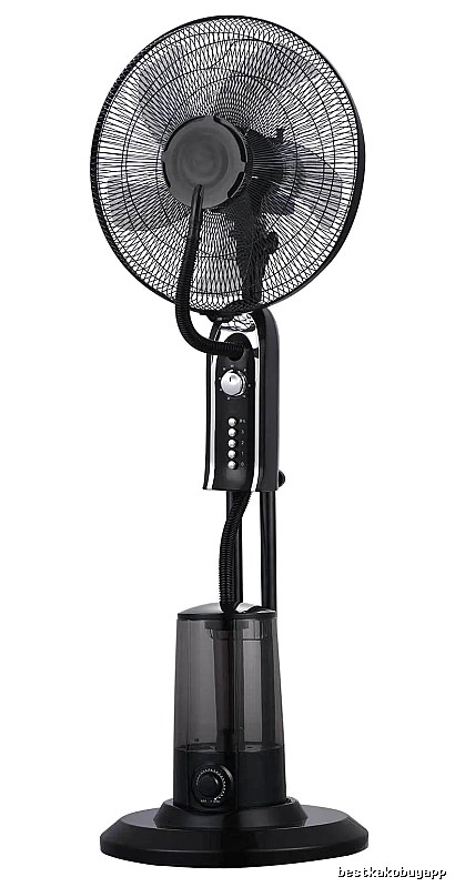 Bladeless Pedestal Cooling Fan For Room Airflow 18-inch Mechanical Control eu Plug
