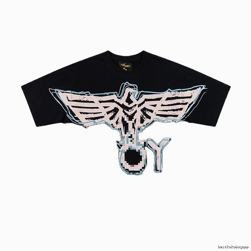 BOY Falcon Series Street Style Black Short-sleeve T-shirt