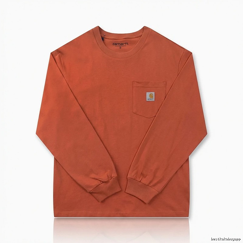 Carhartt basic orange sweatshirt
