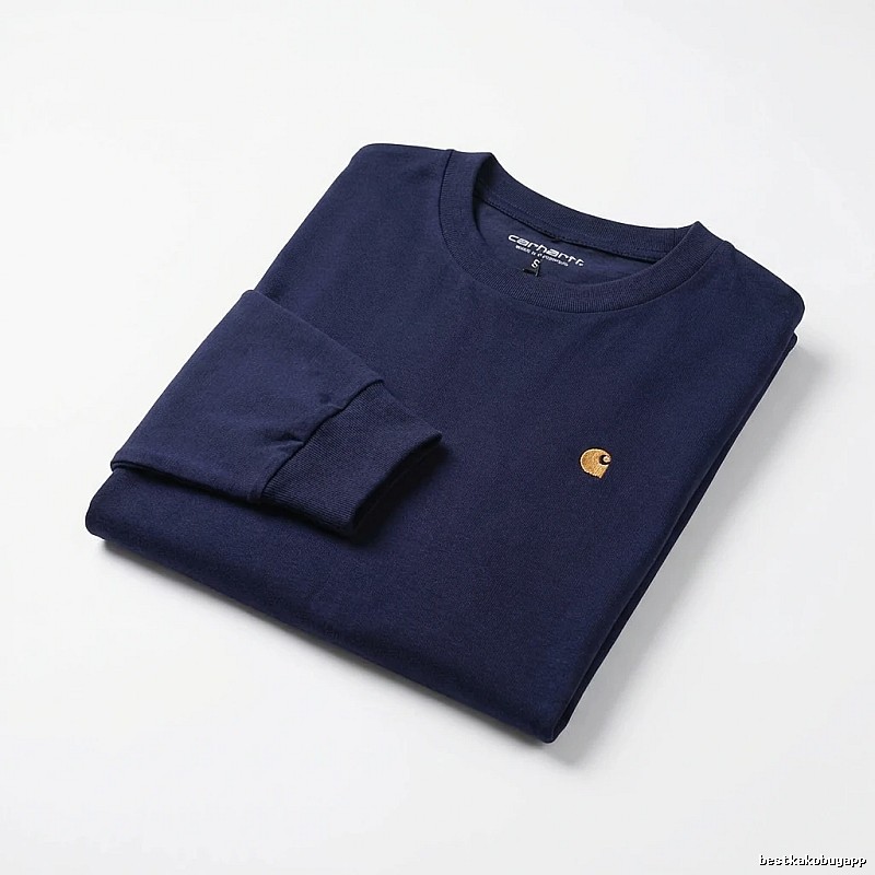 Carhartt Classic Simple Dark Blue Sweatshirt