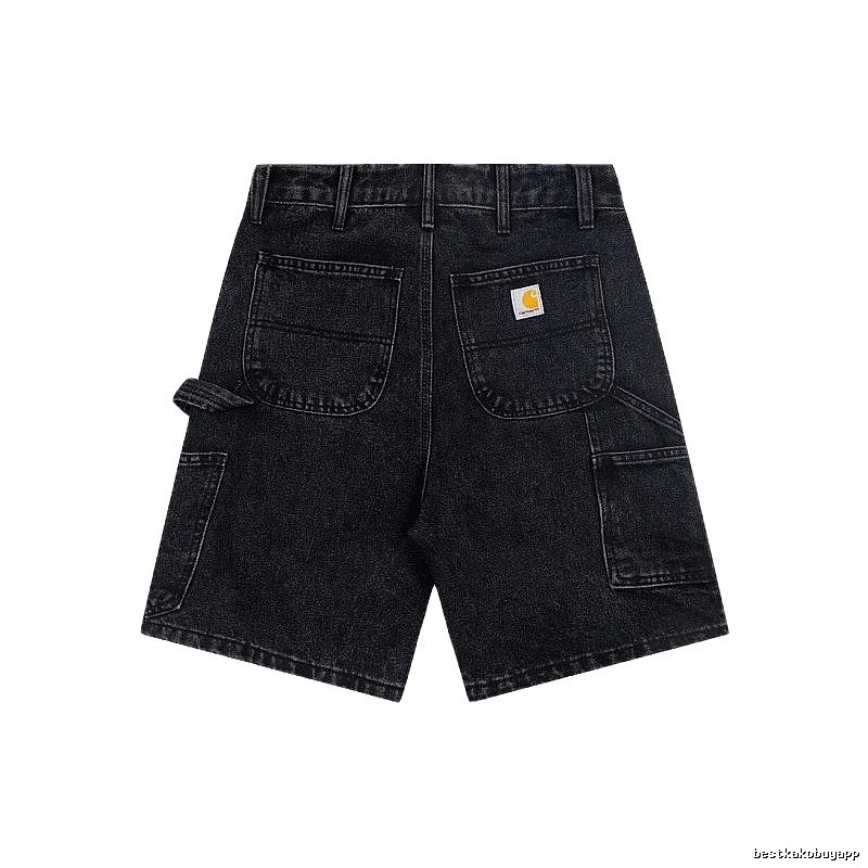 Carhartt workwear style black shorts
