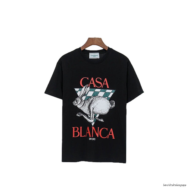 Casablanca sporty black T-shirt