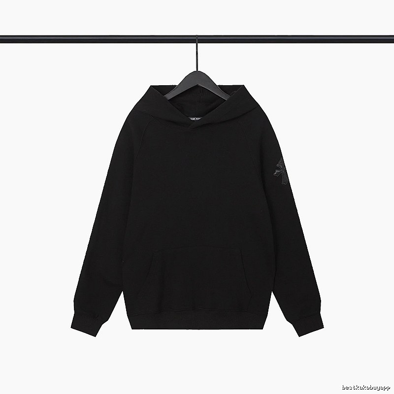 Chrome Hearts 2089-83 Black Cross Graphic Hoodie Active Casual